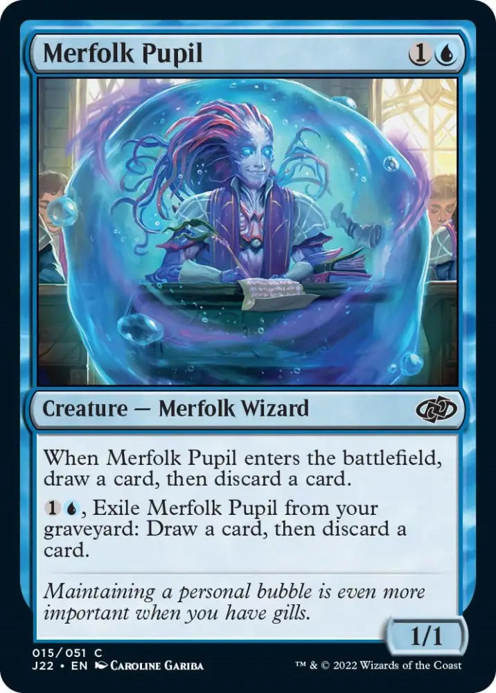 Merfolk Pupil [Jumpstart 2022] - MTG Single