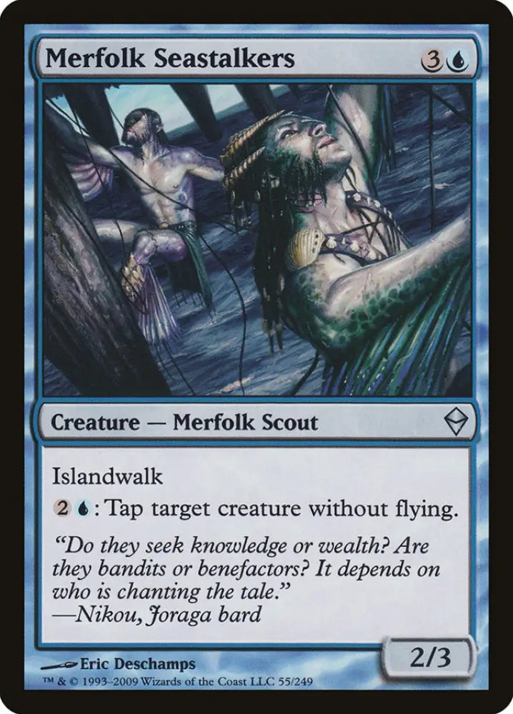 Merfolk Seastalkers [Zendikar] - MTG Single