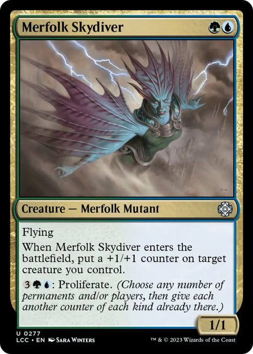 Merfolk Skydiver [The Lost Caverns of Ixalan Commander] - MTG Single