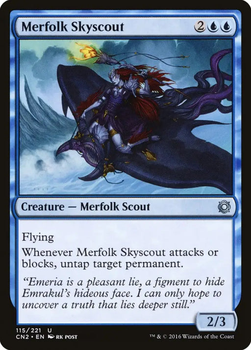 Merfolk Skyscout [Conspiracy: Take the Crown] - MTG Single