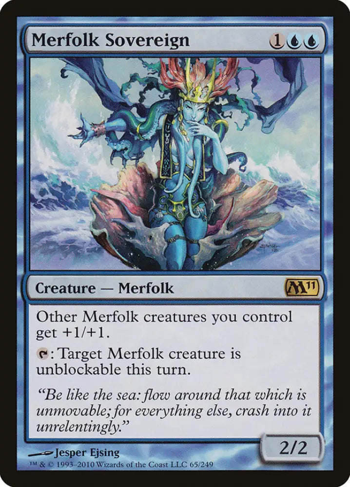 Merfolk Sovereign [Magic 2011] - MTG Single