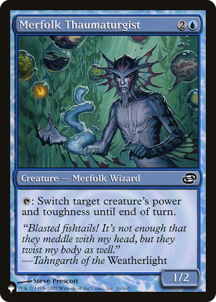 Merfolk Thaumaturgist [The List] - MTG Single