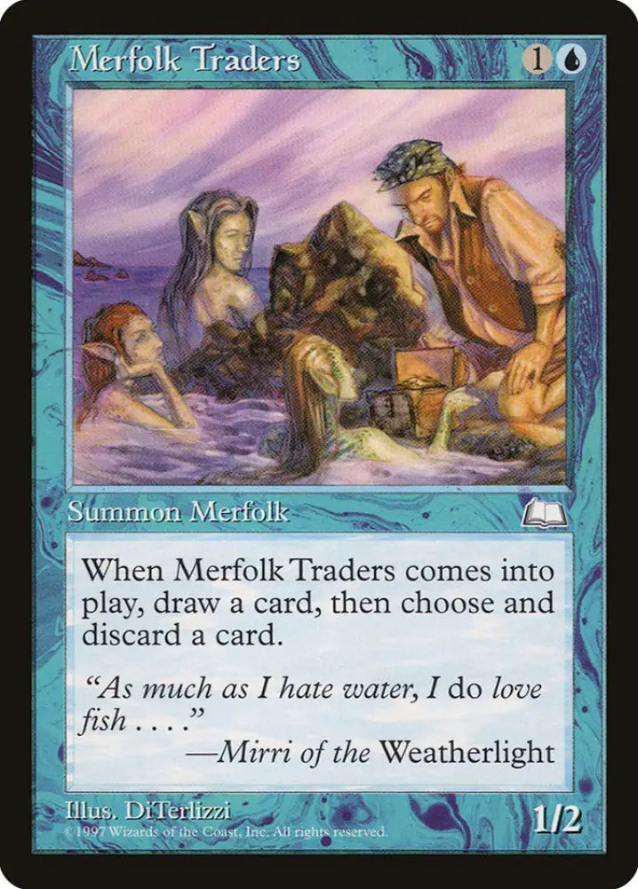 Merfolk Traders [Weatherlight] - MTG Single