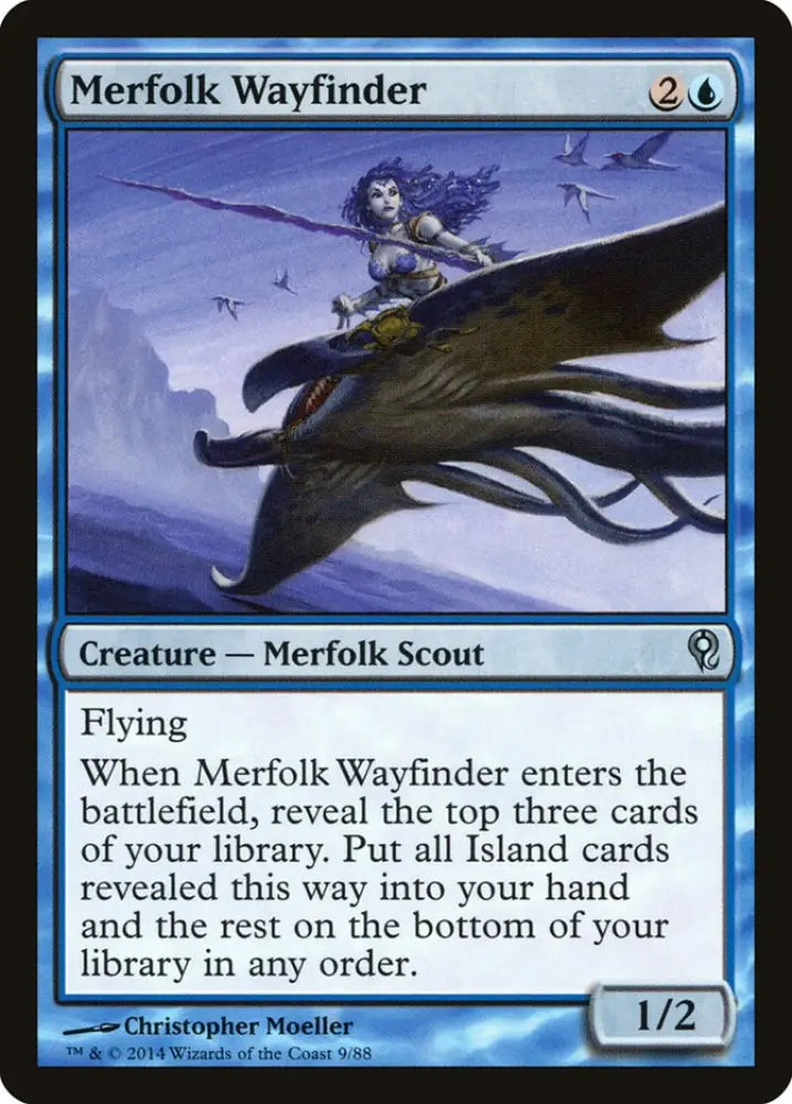 Merfolk Wayfinder [Duel Decks: Jace vs. Vraska] - MTG Single