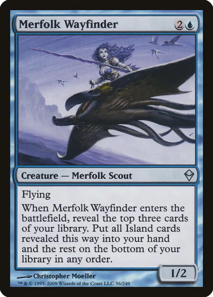 Merfolk Wayfinder [Zendikar] - MTG Single