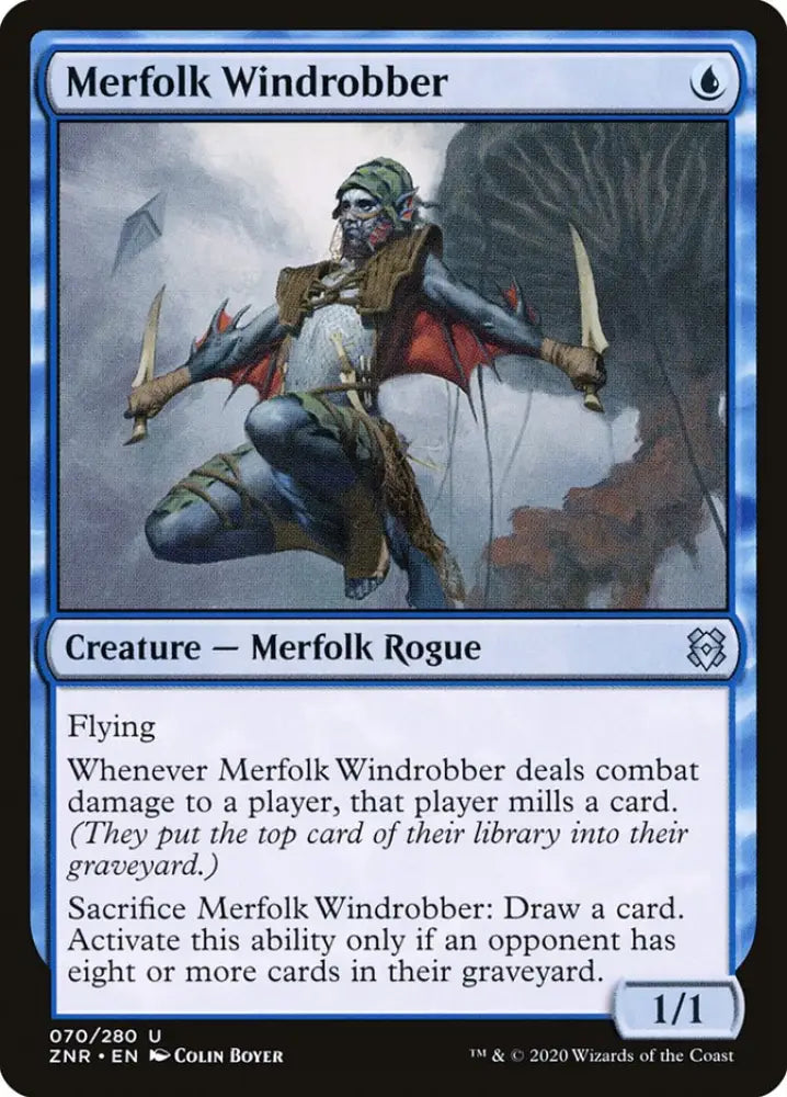 Merfolk Windrobber [Zendikar Rising] - MTG Single