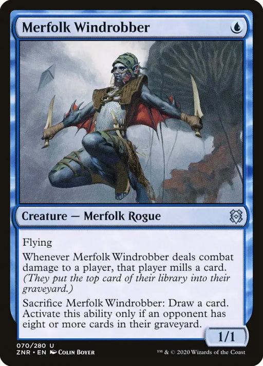 Merfolk Windrobber [Zendikar Rising] - MTG Single