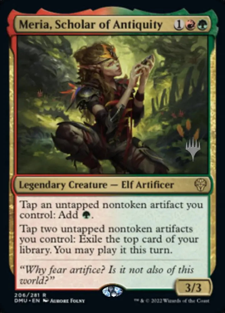 Meria Scholar of Antiquity (Promo Pack) [Dominaria United Promos] - MTG Single