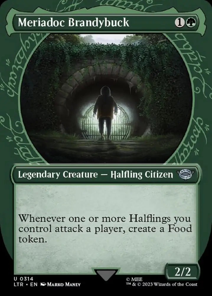 Meriadoc Brandybuck (Showcase Ring Frame) [The Lord of the Rings: Tales of Middle-Earth] - MTG Single
