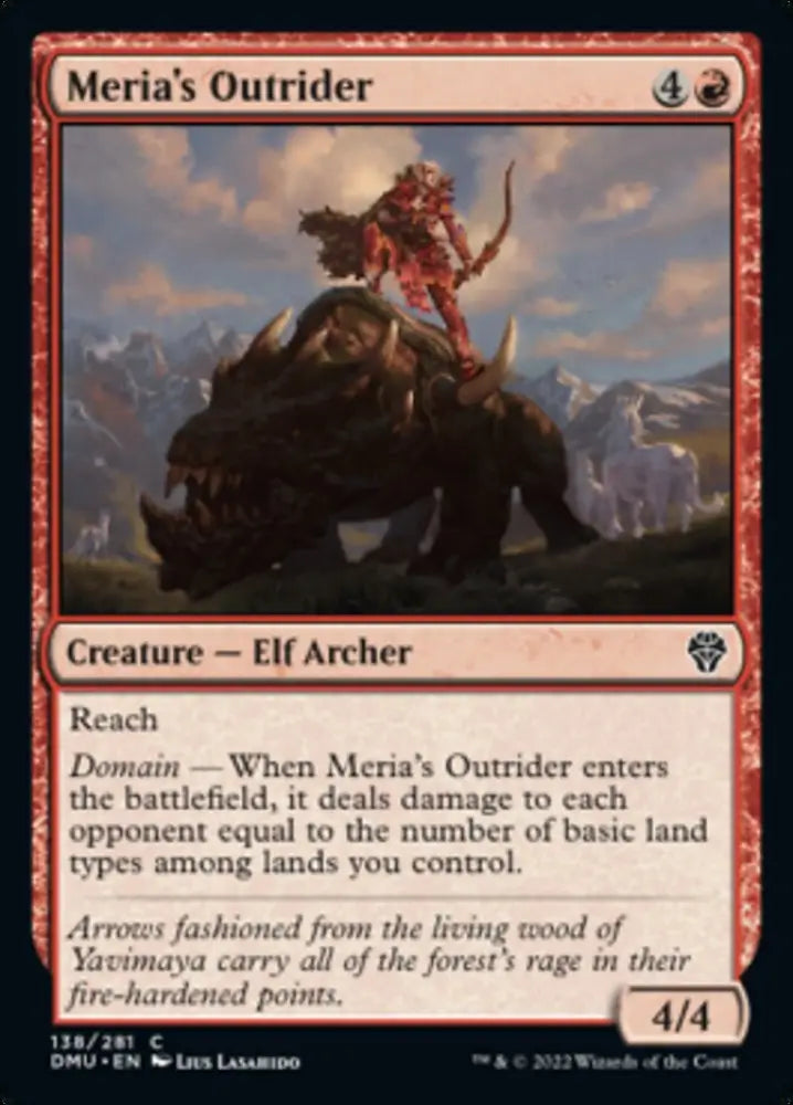 Meria’s Outrider [Dominaria United] - MTG Single