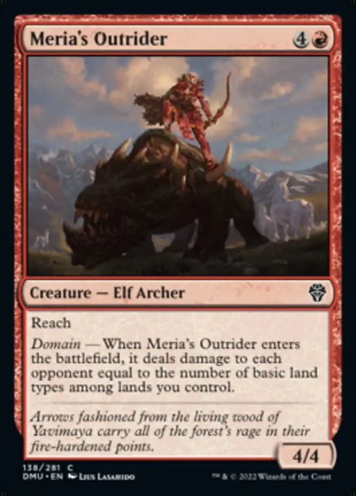 Meria’s Outrider [Dominaria United] - MTG Single