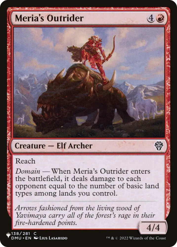 Meria’s Outrider [The List] - MTG Single