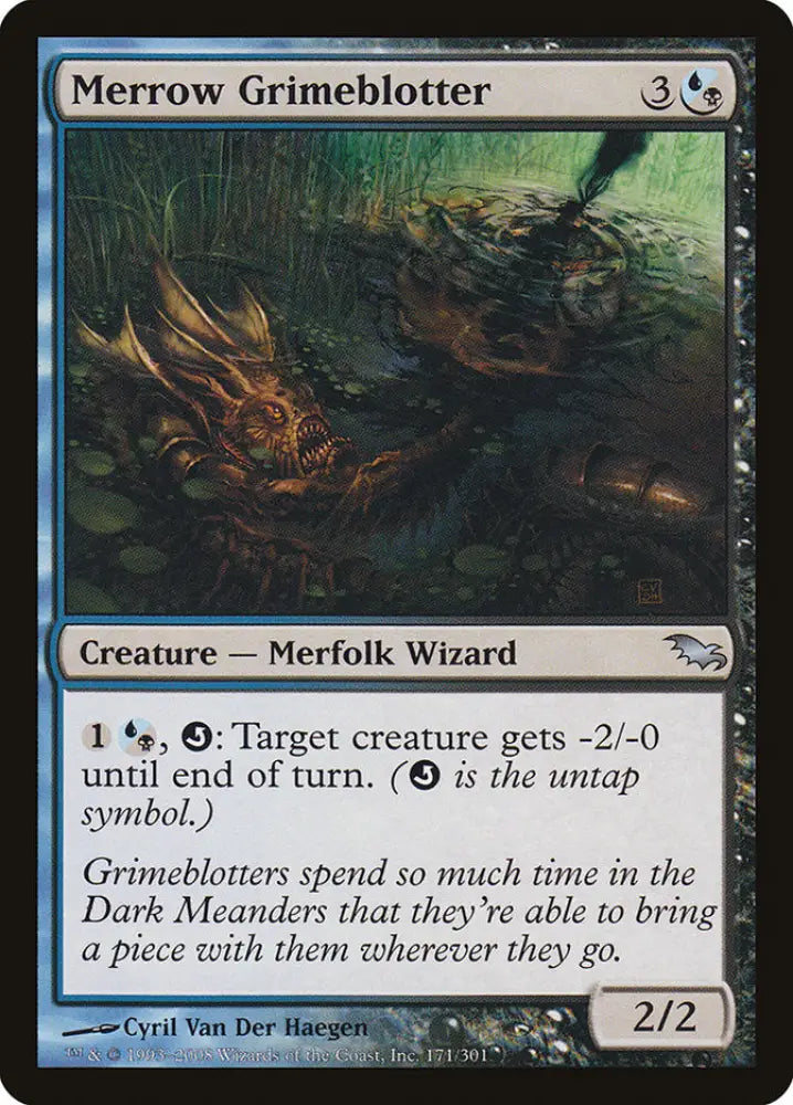 Merrow Grimeblotter [Shadowmoor] - MTG Single