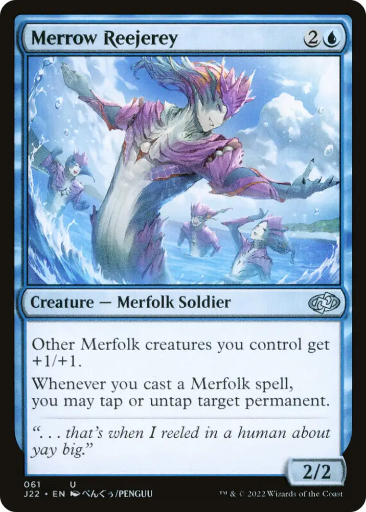 Merrow Reejerey [Jumpstart 2022] - MTG Single
