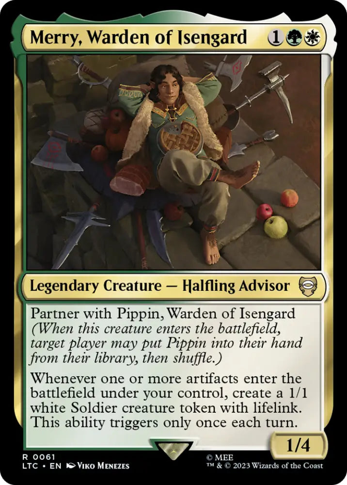 Merry Warden of Isengard [The Lord of the Rings: Tales of Middle-Earth Commander] - MTG Single