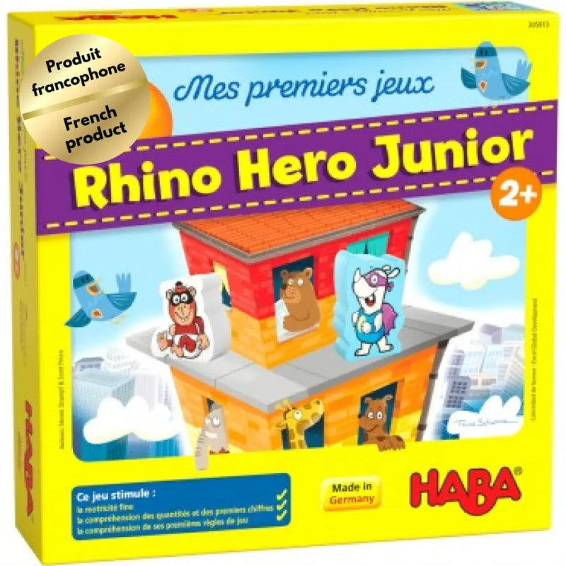 Mes premiers jeux – Rhino Hero Junior (FR) - Board Games