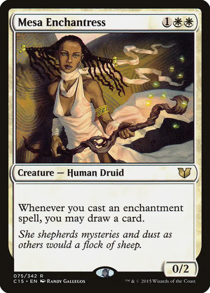 Mesa Enchantress [Commander 2015] - MTG Single
