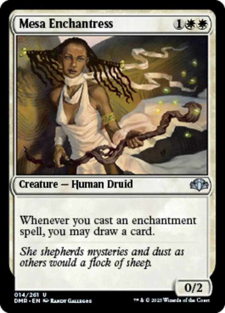 Mesa Enchantress [Dominaria Remastered] - MTG Single