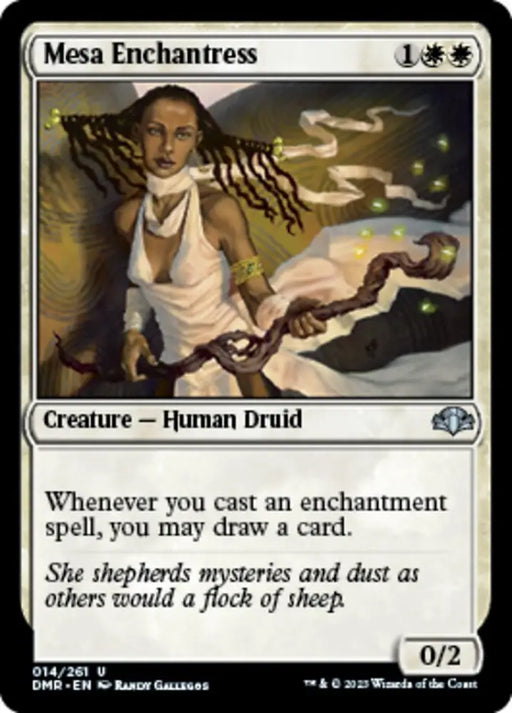 Mesa Enchantress [Dominaria Remastered] - MTG Single