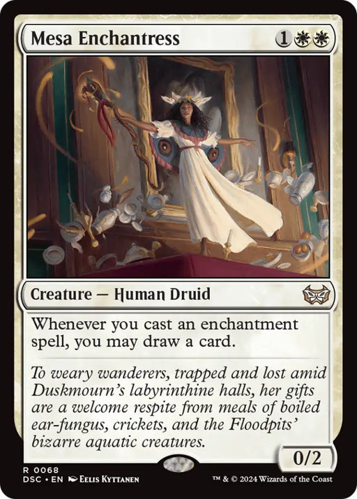 Mesa Enchantress [Duskmourn: House of Horror Commander] - MTG Single