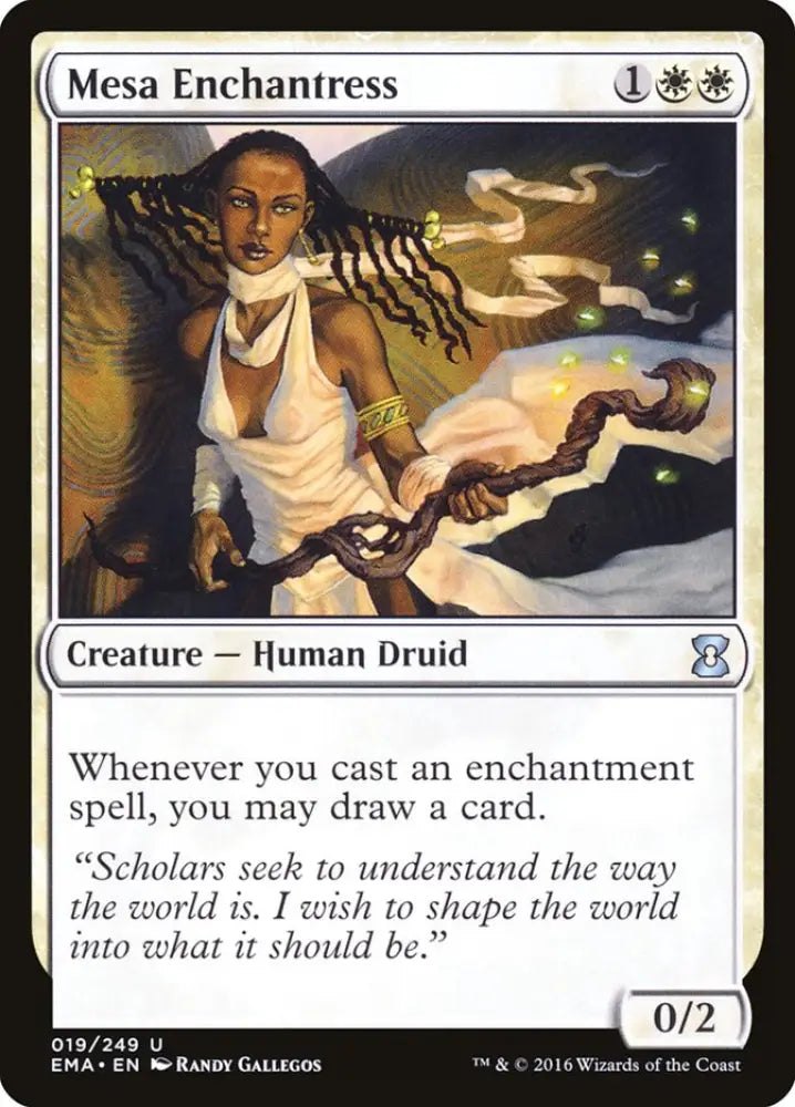 Mesa Enchantress [Eternal Masters] - MTG Single