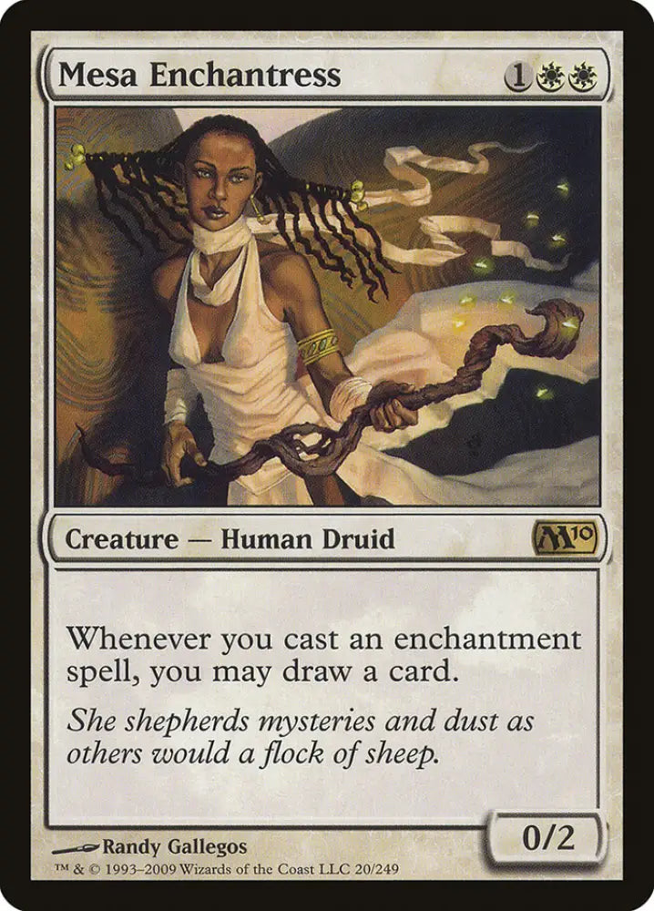 Mesa Enchantress [Magic 2010] - MTG Single
