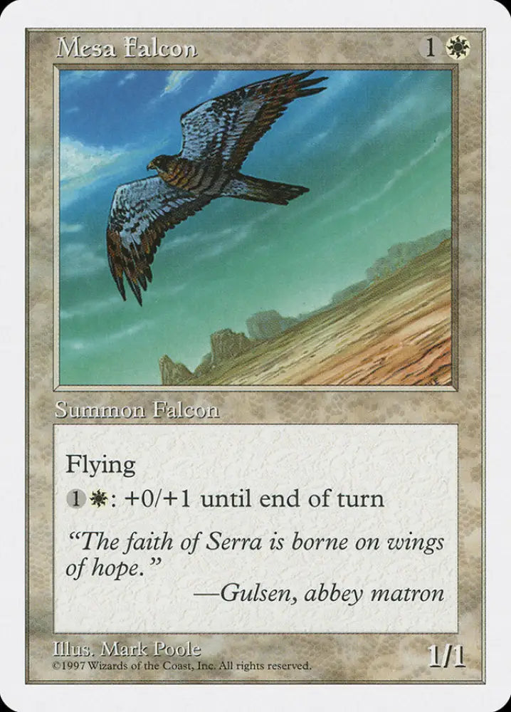 Mesa Falcon [Fifth Edition] - MTG Single