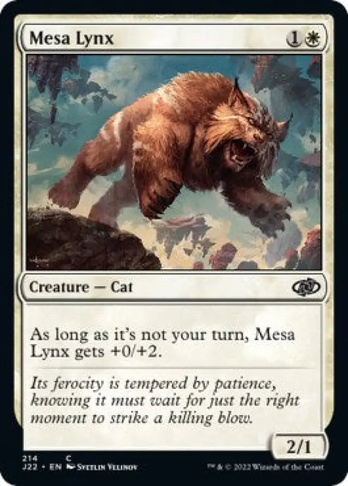 Mesa Lynx [Jumpstart 2022] - MTG Single