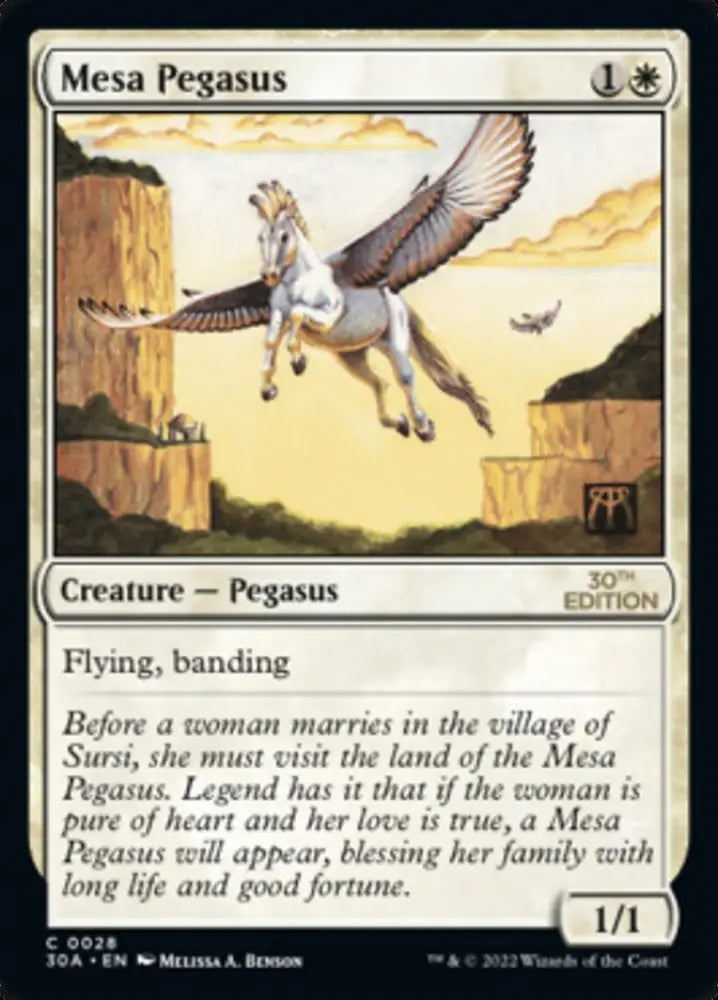 Mesa Pegasus [30th Anniversary Edition] - MTG Single