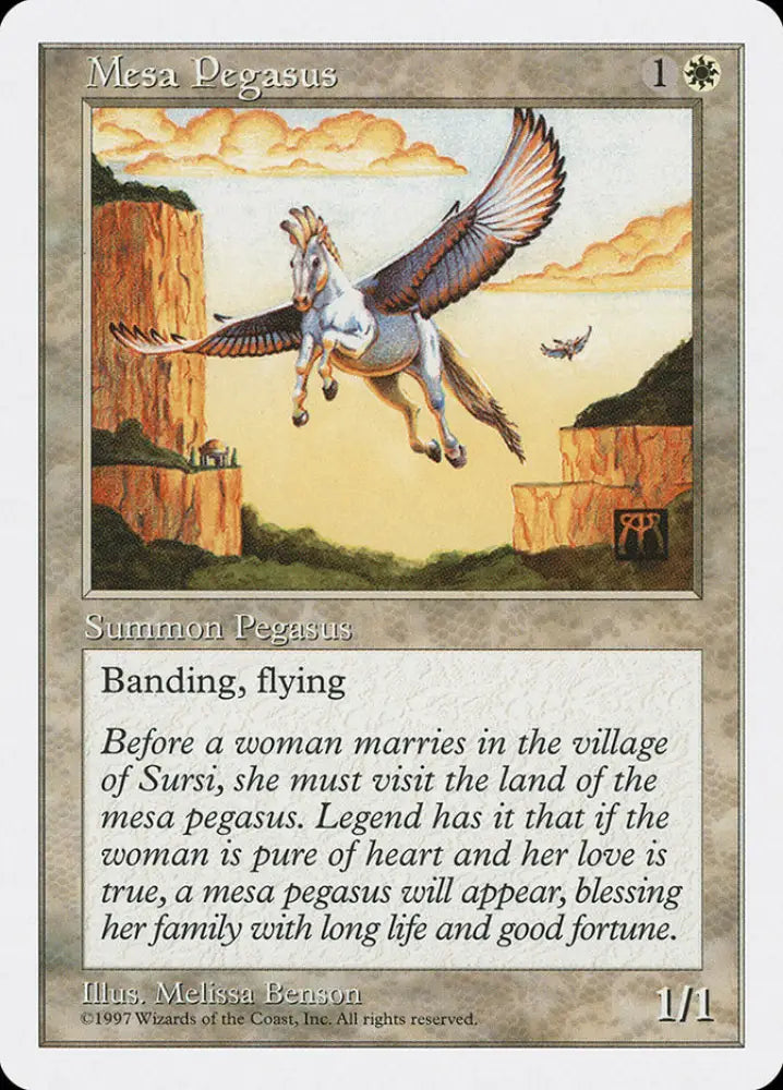 Mesa Pegasus [Fifth Edition] - MTG Single