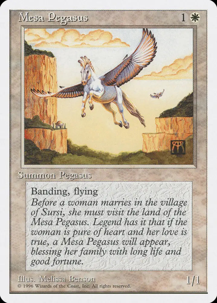 Mesa Pegasus [Introductory Two-Player Set] - MTG Single