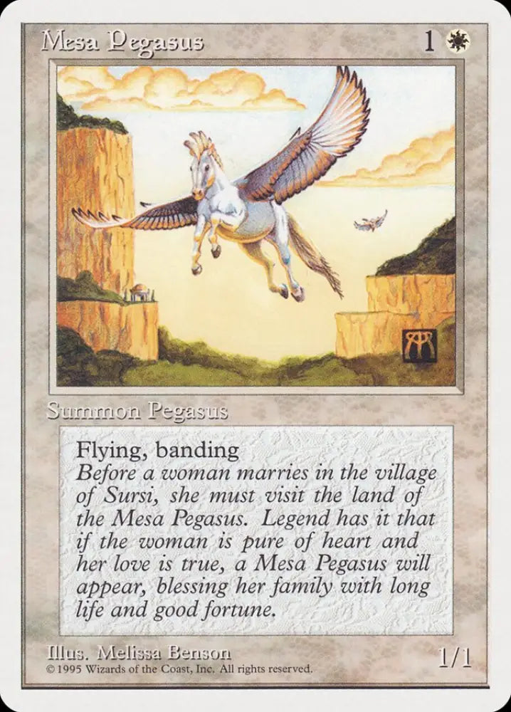 Mesa Pegasus [Rivals Quick Start Set] - MTG Single