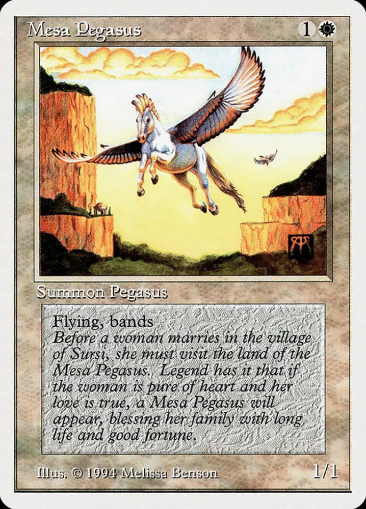 Mesa Pegasus [Summer Magic / Edgar] - MTG Single