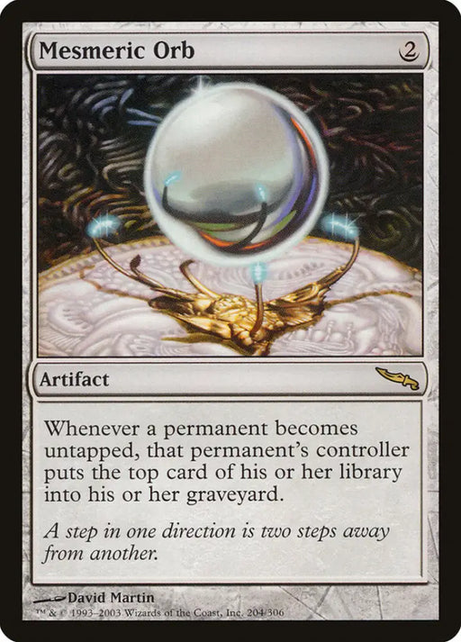 Mesmeric Orb [Mirrodin] - MTG Single