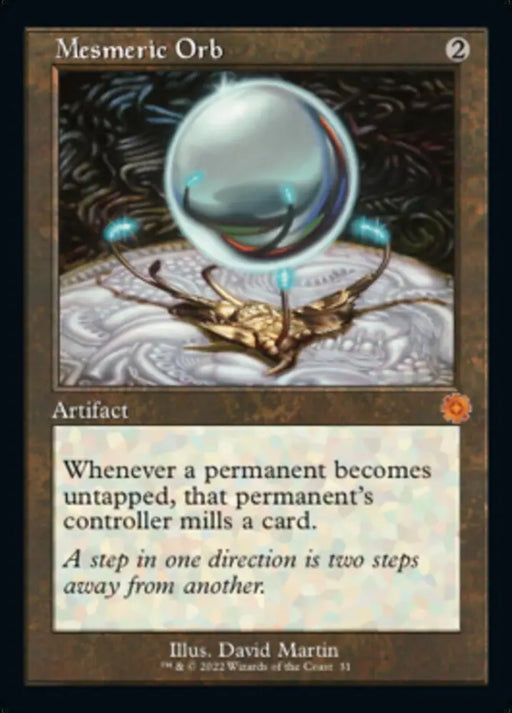 Mesmeric Orb (Retro) [The Brothers’ War Retro Artifacts] - MTG Single