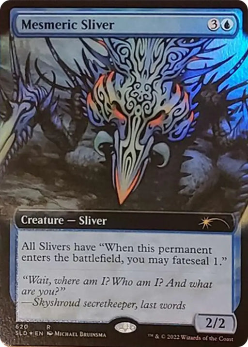 Mesmeric Sliver (Extended Art) [Secret Lair Drop Series] - MTG Single