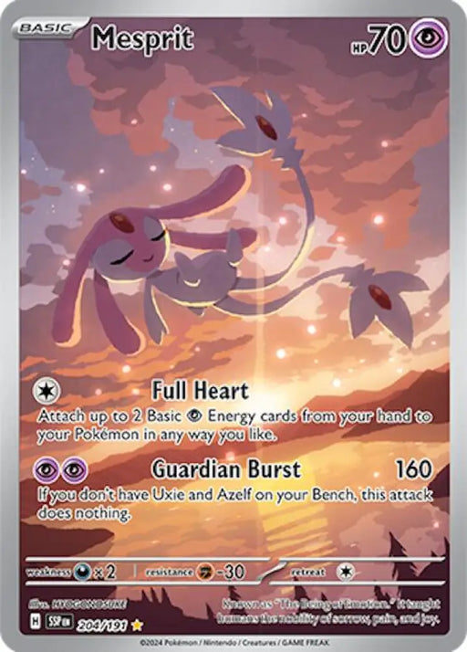 Mesprit (204/191) [Scarlet & Violet: Surging Sparks] - Pokemon Single