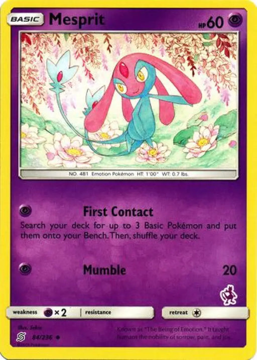 Mesprit (84/236) (Mewtwo Deck) [Battle Academy 2020] - Pokemon Single