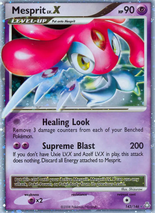 Mesprit LV.X (143/146) [Diamond & Pearl: Legends Awakened] - Pokemon Single