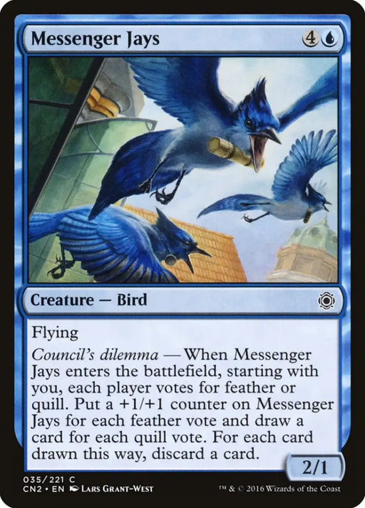 Messenger Jays [Conspiracy: Take the Crown] - MTG Single