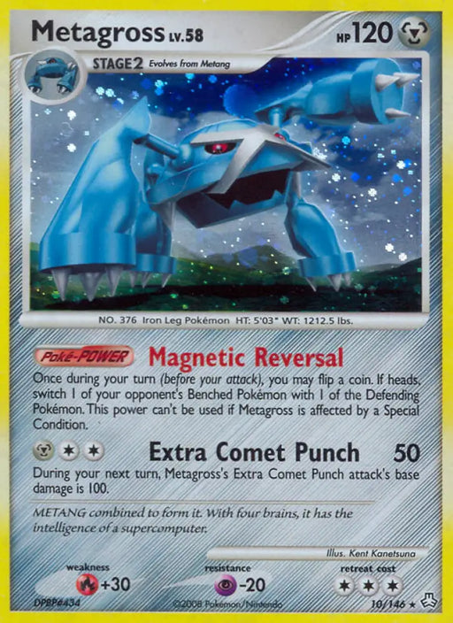 Metagross (10/146) [Diamond & Pearl: Legends Awakened] - Pokemon Single