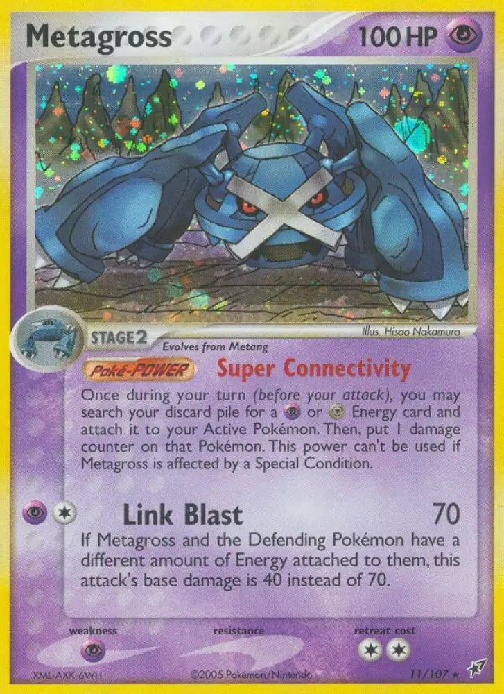 Metagross (11/107) [EX: Deoxys] - Pokemon Single