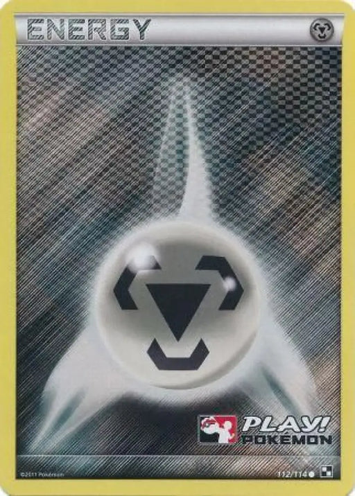Metal Energy (112/114) (Play Pokemon Promo) [Black & White: Base Set] - Pokemon Single