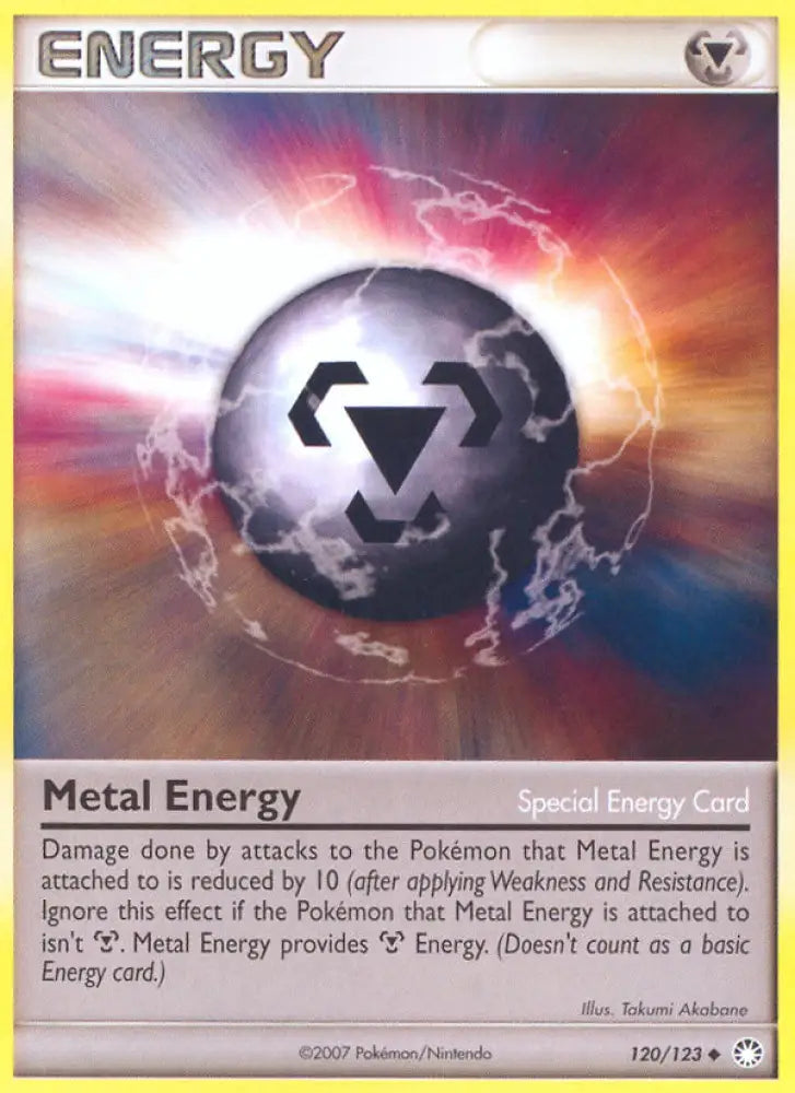 Metal Energy (120/123) [Diamond & Pearl: Mysterious Treasures] - Pokemon Single