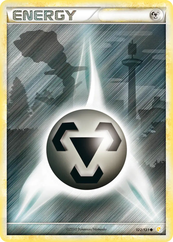 Metal Energy (122/123) [HeartGold & SoulSilver: Base Set] - Pokemon Single
