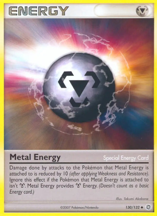 Metal Energy (130/132) [Diamond & Pearl: Secret Wonders] - Pokemon Single
