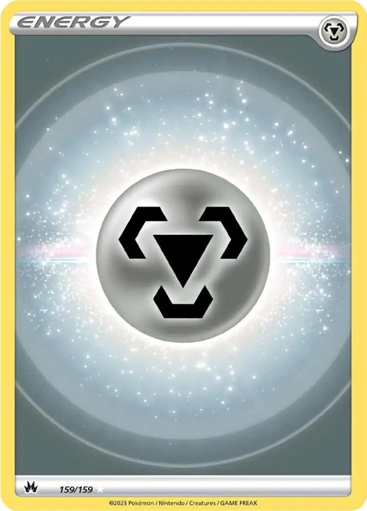 Metal Energy (159/159) (Texture Full Art) [Sword & Shield: Crown Zenith] - Pokemon Single