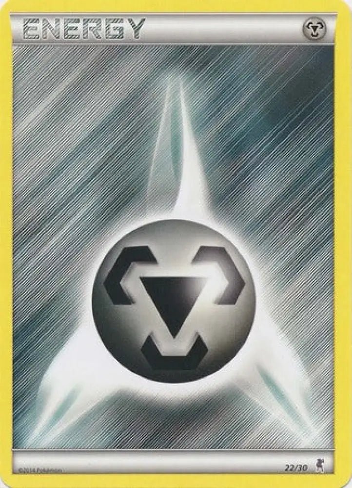Metal Energy (22/30) [XY: Trainer Kit 1 - Bisharp] - Pokemon Single