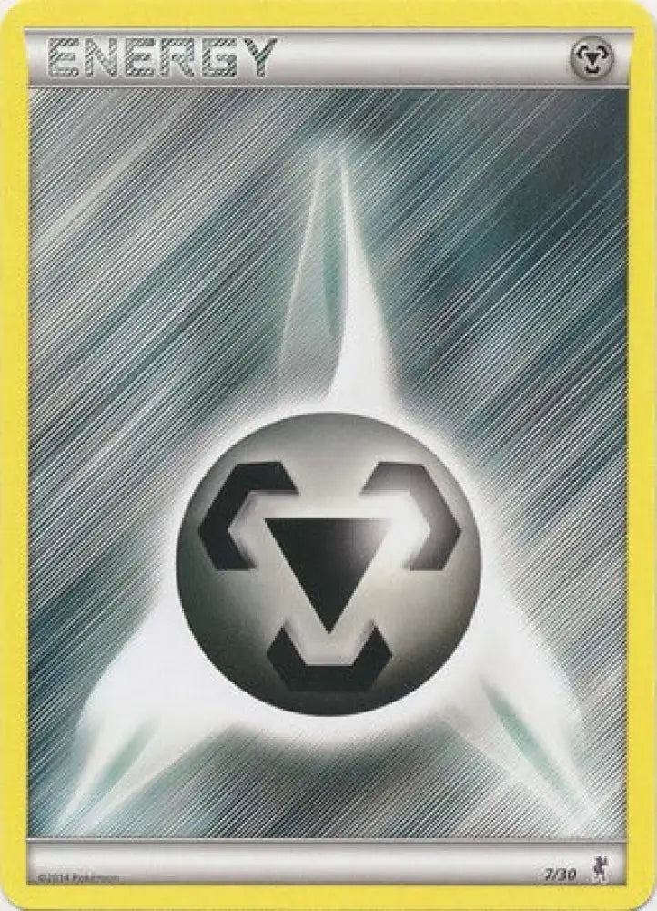 Metal Energy (7/30) [XY: Trainer Kit 1 - Bisharp] - Pokemon Single