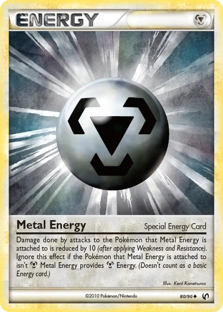 Metal Energy (80/90) [HeartGold & SoulSilver: Undaunted] - Pokemon Single